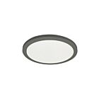 Dainolite FCA-1225LEDFH-MB Franchesa 25W Matte Black LED Flush Mount