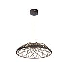 Dainolite PAK-2016LEDP-MB Pakuna 1-Light 16W Black Pendant
