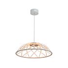 Dainolite PAK-2016LEDP-MW Pakuna 1-Light 16W White Pendant