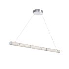 Dainolite RBN-4030HP-PC-ALB Reuben 1-Light 30W White Pendant