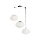 Dainolite RCL-323P-MB Rachel 3-Lights 180W White Pendant