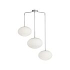 Dainolite RCL-323P-PC Rachel 3-Lights 180W White Pendant