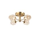 Dainolite ABI-204SF-VB Abii 4-Lights 160W Vintage Bronze Incandescent Semi-Flush Mount