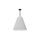 Dainolite Anaya ANA-L-MB-790 1-Light White 100W LED Anaya Large Pendant