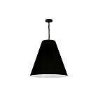 Dainolite Anaya ANA-L-MB-797 1-Light Black 100W LED Anaya Large Pendant