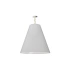 Dainolite Anaya ANA-XL-AGB-790 1-Light White 100W LED Anaya X-Large Pendant