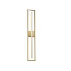 Dainolite ARL-2818LEDW-AGB Arandel 1-Light 18W Aged Brass LED Wall Sconce 3000K