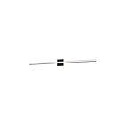 Dainolite ARL-4836LEDW-MB Arandel 1-Light 36W Matte Black LED Vanity Light