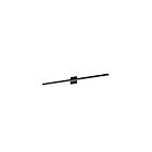 Dainolite ARL-4936LEDW-MB Arandel 1-Light 36W Matte Black LED Vanity Light