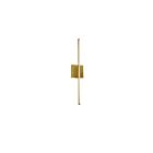 Dainolite ARY-2519LEDW-AGB Array 1-Light 19W Aged Brass LED Wall Sconce