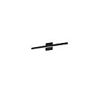 Dainolite ATA-2518LEDW-MB Annita 1-Light 18W Matte Black LED Vanity Light