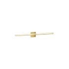 Dainolite ATA-3624LEDW-AGB Annita 1-Light 24W Aged Brass LED Vanity Light