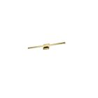 Dainolite ATA-418LEDW-AGB Annita 1-Light 18W Aged Brass LED Vanity Light