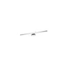 Dainolite ATA-418LEDW-PC Annita 1-Light 18W Polished Chrome LED Vanity Light