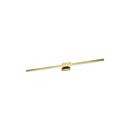 Dainolite ATA-424LEDW-AGB Annita 1-Light 24W Aged Brass LED Vanity Light