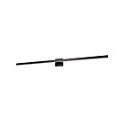 Dainolite ATA-436LEDW-MB Annita 1-Light 36W Matte Black LED Vanity Light