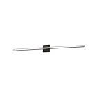 Dainolite ATA-4836LEDW-MB Annita 1-Light 36W Matte Black LED Vanity Light