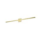 Dainolite ATA-4936LEDW-AGB Annita 1-Light 36W Aged Brass LED Vanity Light