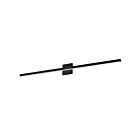 Dainolite ATA-4936LEDW-MB Annita 1-Light 36W Matte Black LED Vanity Light