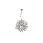 Dainolite BAY-166LP-PC Baya 6-Lights 240W Polished Chrome Tubular LED Cord Pendant