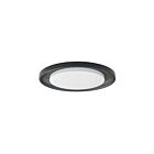 Dainolite BLL-1730LEDFH-MB Boullier 1-Light 30W Matte Black LED Flush Mount