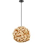 Dainolite BLY-161P-MB Bailey 1-Light 100W Natural Pendant