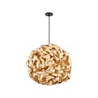 Dainolite BLY-241P-MB Bailey 1-Light 100W Natural Pendant