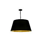 Dainolite BRY-L-BK-698 Brynn 1-Light 100W Black Chain Pendant