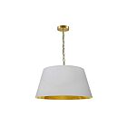 Dainolite BRY-M-AGB-692 Brynn 1-Light 100W Aged Brass Chain Pendant