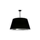 Dainolite BRY-XL-BK-697 Brynn 1-Light 100W Black Chain Pendant