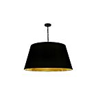 Dainolite BRY-XL-BK-698 Brynn 1-Light 100W Black Chain Pendant