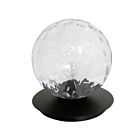Dainolite BUR-131T-MB-CLR Burlat 1-Light 60W Matte Black LED Table Lamp