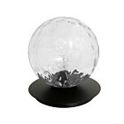 Dainolite BUR-131T-MB-CLR Burlat 1-Light 60W Matte Black LED Table Lamp