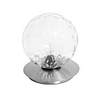 Dainolite BUR-131T-PC-CLR Burlat 1-Light 60W Polished Chrome LED Table Lamp