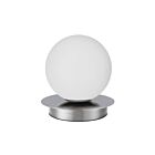 Dainolite BUR-61T-PC-WH Burlat 25W Polished Chrome LED Table Lamp