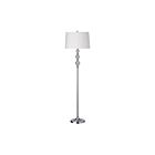 Dainolite C33F-PC 1-Light 150W Polished Chrome LED Crystal Floor Lamp
