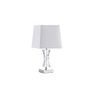 Dainolite C97T-PC 1-Light 60W Polished Chrome Incandescent Table Lamp