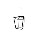 Dainolite CAG-2046C-MB Cage 12-Lights 60W Matte Black Rod Pendant