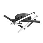 Dainolite CAY-1630LEDFH-MB Carly 43W Matte Black LED Flush Mount