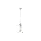 Dainolite CBE-61P-PC Cubo 1-Light 100W Chrome LED Mini Pendant