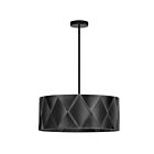 Dainolite CDO2-304C-MB-BK Cardano 4-Lights 400W Black Incandescent 1-tier Chandelier