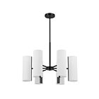 Dainolite CEA-246C-MB Cleta 6-Lights 360W White LED Chandelier