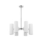 Dainolite CEA-246C-SC Cleta 6-Lights 360W White LED Chandelier