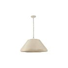 Dainolite CEC-241P-MBG Cecilia 1-Light 60W Matte Beige LED Pendant