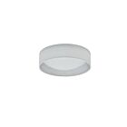 Dainolite CFLD-1114-2400 1-Light 14W White LED Flush Mount