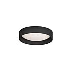 Dainolite CFLD-1522-797 1-Light 22W Black LED Flush Mount