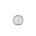 Dainolite CHR-161LEDP-MB Charlotte 4-Lights 20W Matte Black Cord Pendant