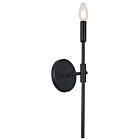 Dainolite CIN-161W-MB Cinthia 1-Light 60W Matte Black Wall Sconce