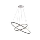 Dainolite CIR-1497C-SV Circulo 97W Silver LED Chandelier