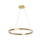 Dainolite CIR-2434C-5CCT-AGB Circulo 1-Light 34W Aged Brass LED Pendant